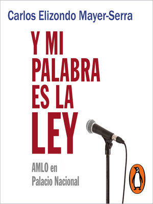 cover image of Y mi palabra es la ley